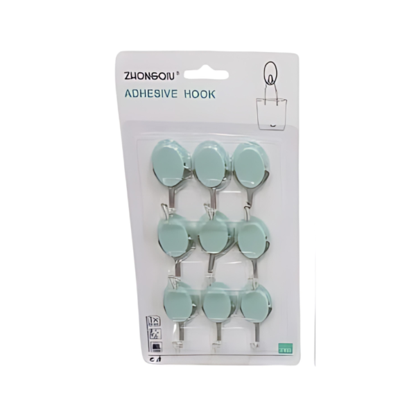 Plastic Hooks (Set Of 9)