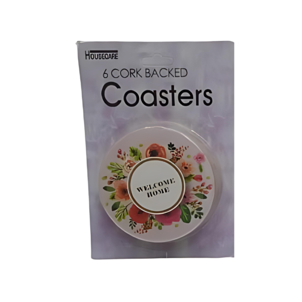 Coasters Round Shape (Set Of 6)