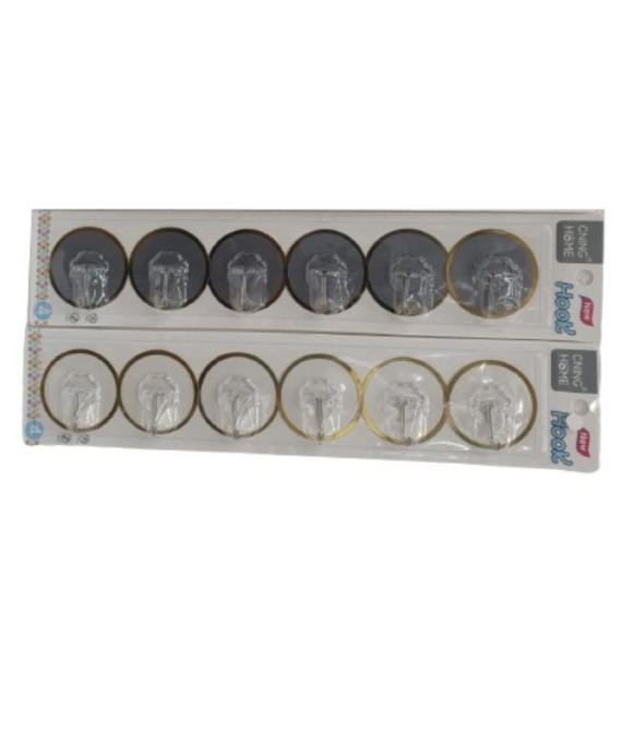 Plastic Hooks (Set Of 6)