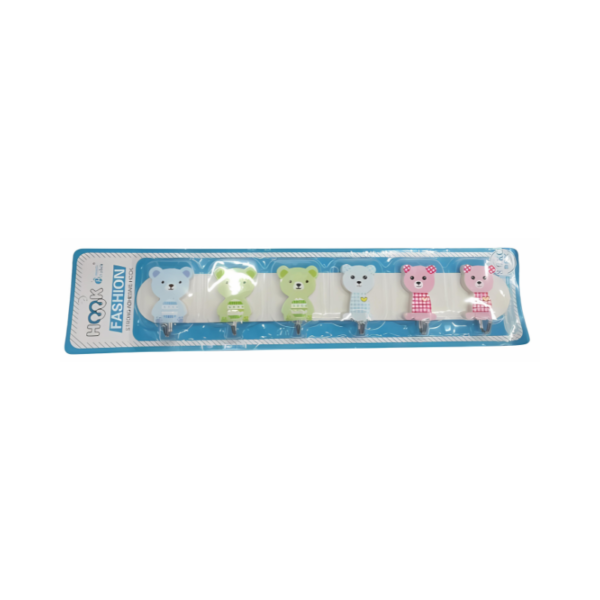 Plastic Hooks (Set Of 6)