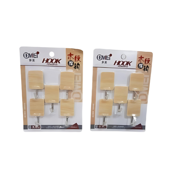 Plastic Hooks (Set Of 5)