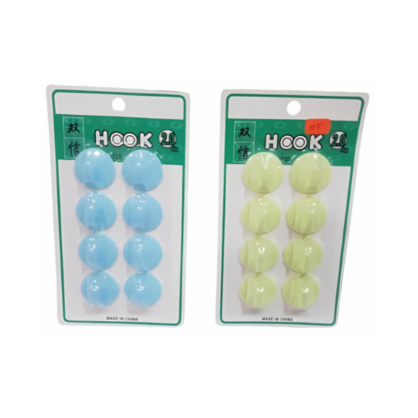 Plastic Hooks (Set Of 8)