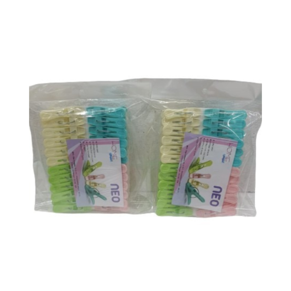 Cloth Clips (Set Of 24)