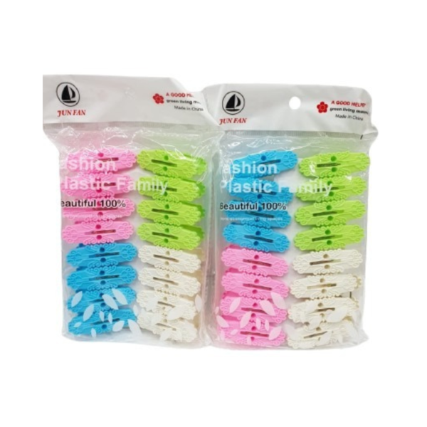 Cloth Clips (Set Of 16)