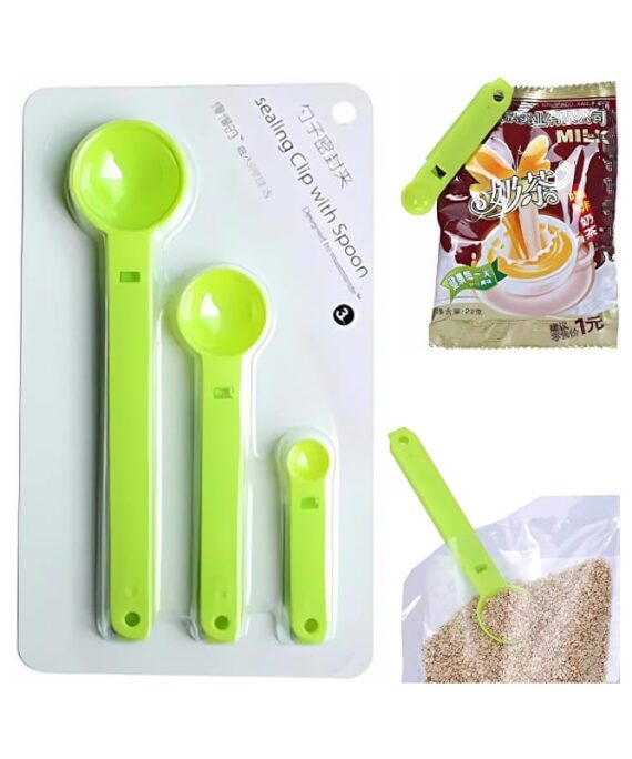 Sealing Clip with Spoon