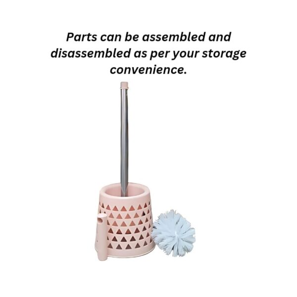 Triangle Designed Steel Handled Toilet Cleaning Brush
