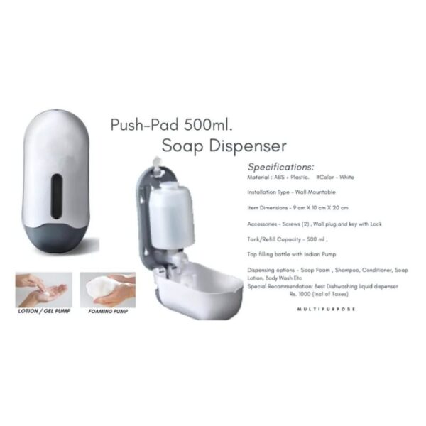 ABS Foam Soap Dispenser 500ml