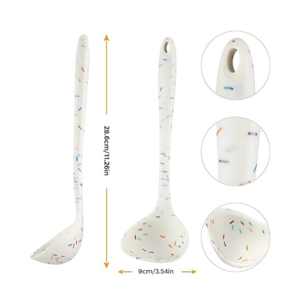 Sprinkled Design Soup Ladle