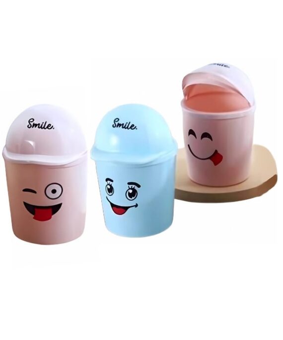 Smile Emoji Dustbin No.