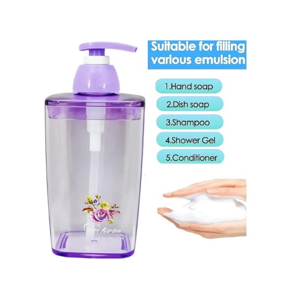 Rose Garden Table Soap Dispenser 400ml