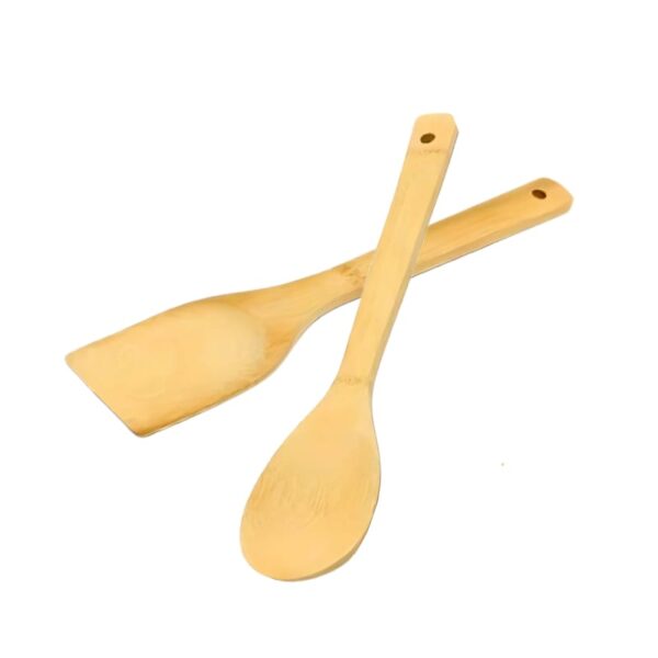 2 Pcs Bamboo Kitchen Tools No. 0854
