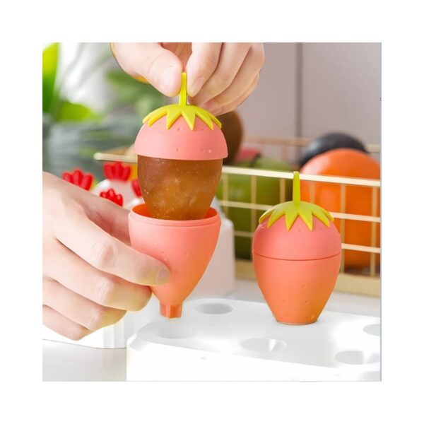 Mini Strawberry Shaped Icecream Mold No.