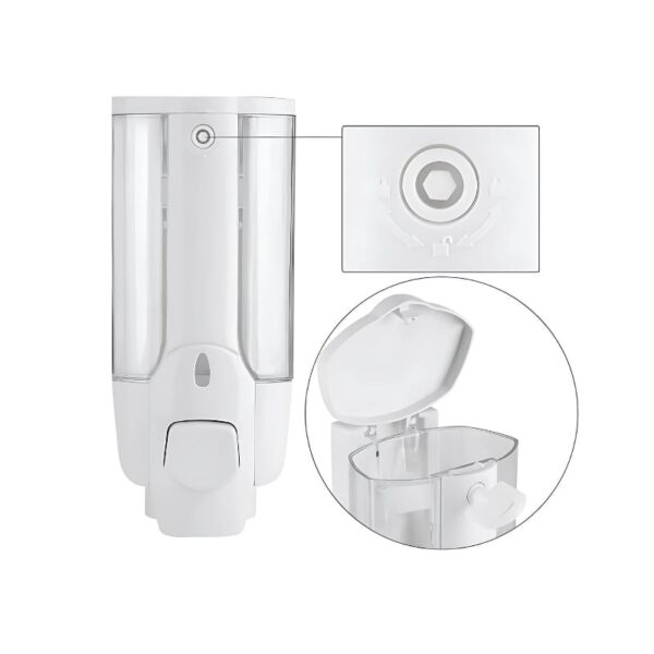 ABS Wall Mounted Soap Dispenser 350ml