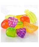 Reusable Fruit Shape Water-Filled Silicone Ice Cubes 18-Pcs