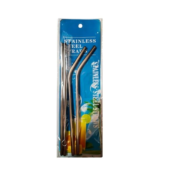 4 Pcs Stainless Steel Straw KK-V-15-8