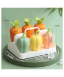 Bell Pepper and Carrot Shaped Icecream Mold No. V1-28
