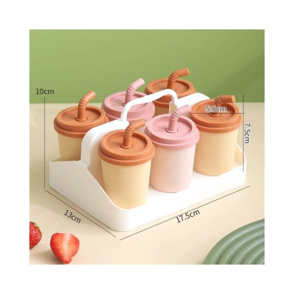 Milk Tea Cup Shaped Icecream Mold No. V1-30