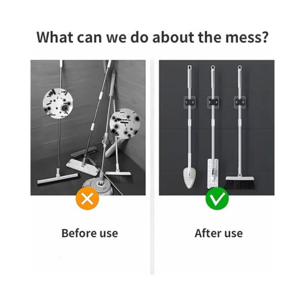Stickzy Broom Holder 3 Pcs