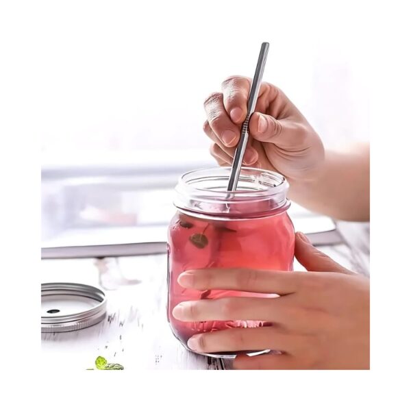 6 Pcs Stainless Steel Straw KK-V-15-3