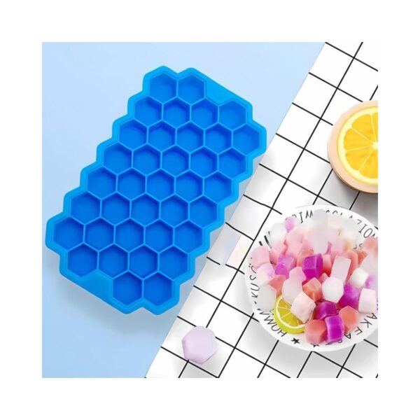 Silicone Hexagon Ice Tray