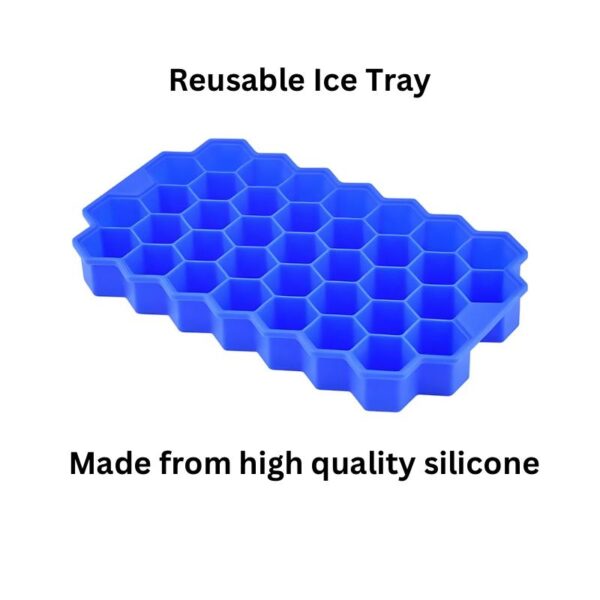 Silicone Hexagon Ice Tray