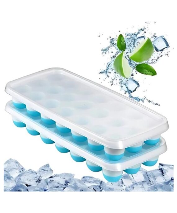 Circle Ice tray with lid