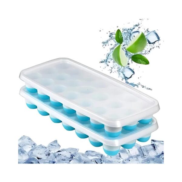 Circle Ice tray with lid