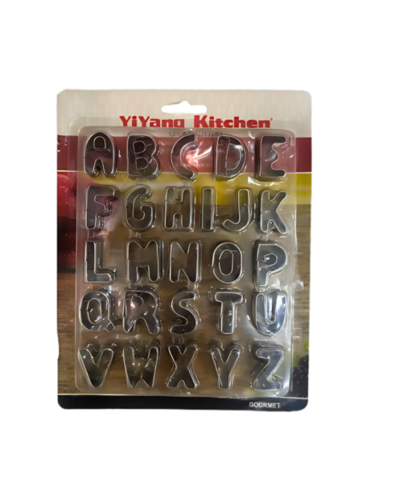 Alphabet Cookie Cutter