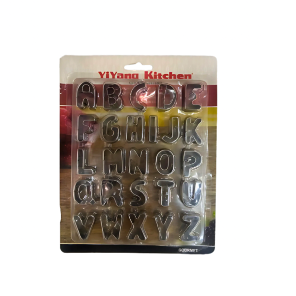 Alphabet Cookie Cutter