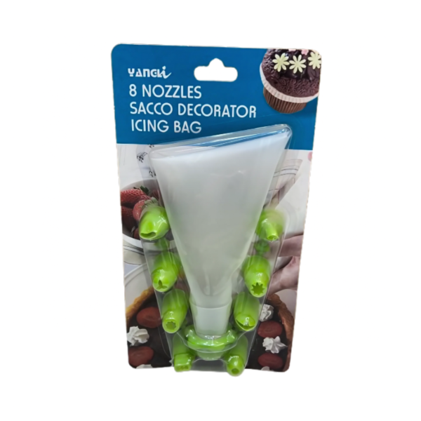 Nozzles with Sacco Decorating Bag H-5-707
