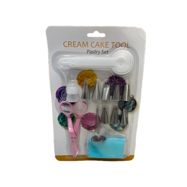 Cream Cake Pastry Set H-6-297
